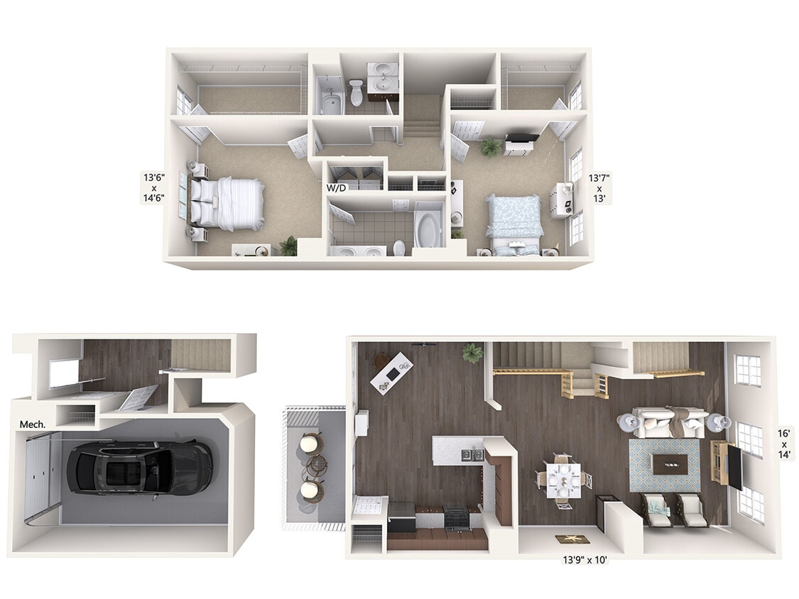 Floor Plan - B3TG-S