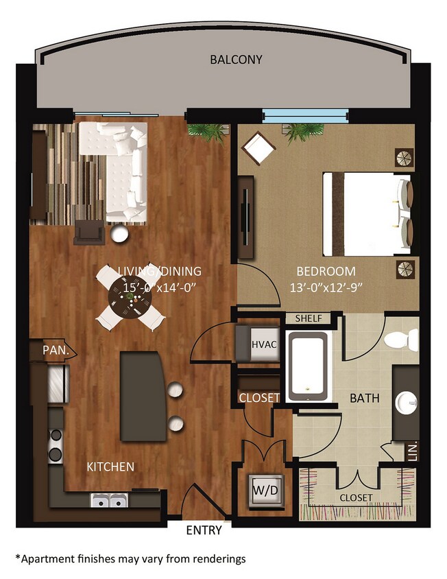 A12 817 sqft - A12-R