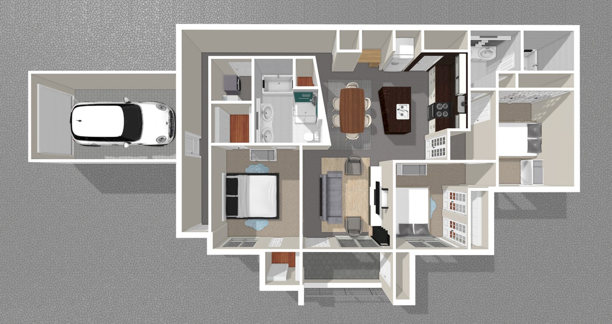 SORRENTO 3/2 w/Garage - SORRENTO 3/2 w/Garage