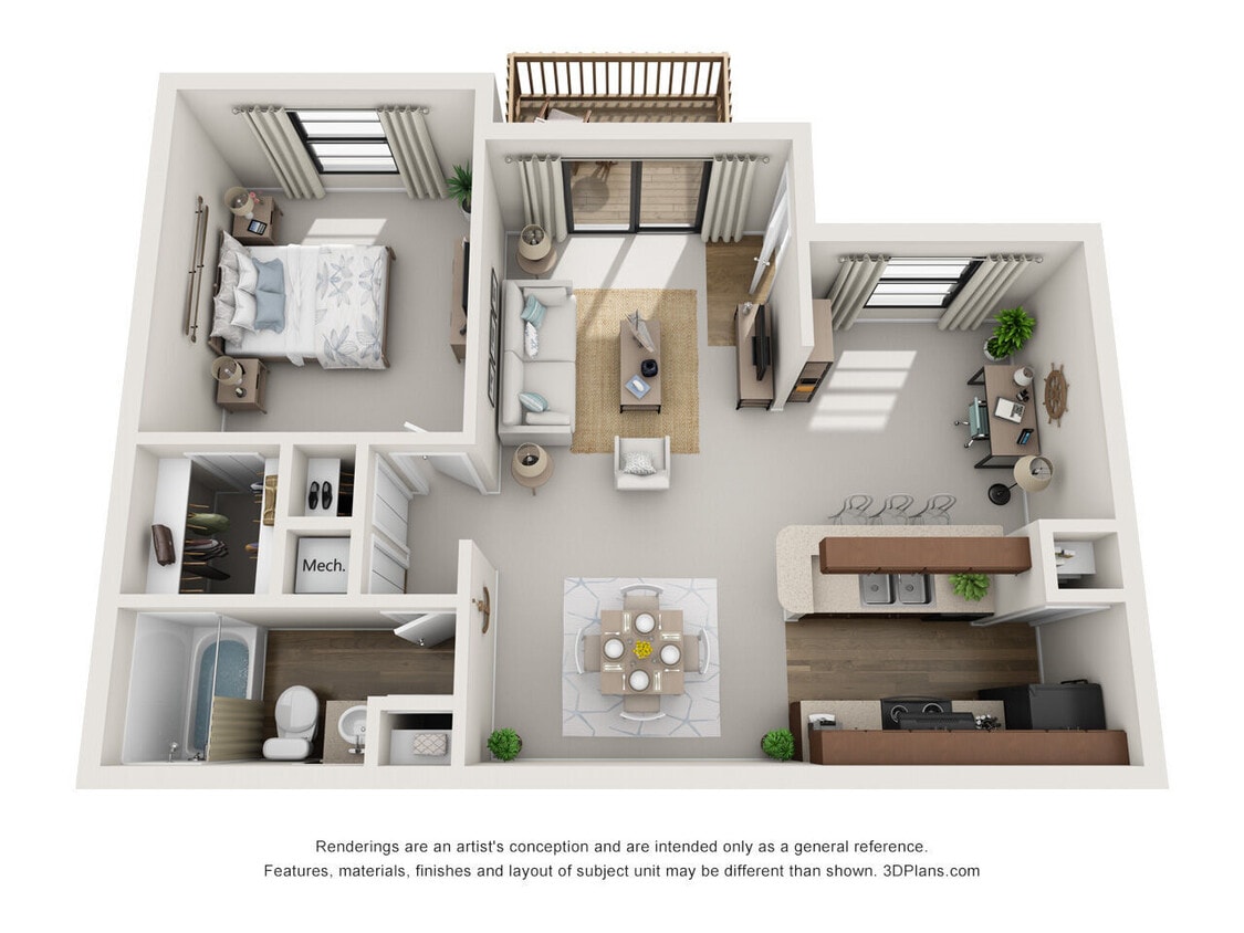 Floor Plan - A3 Renovated
