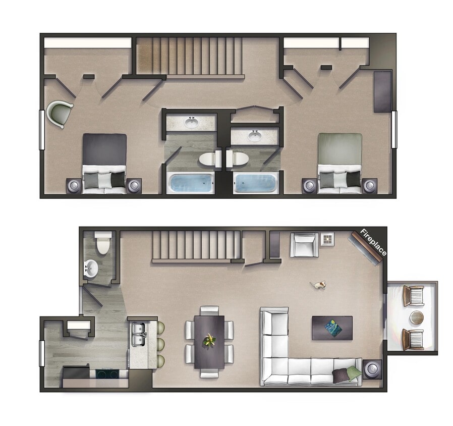 Floor Plan - The Perdidio
