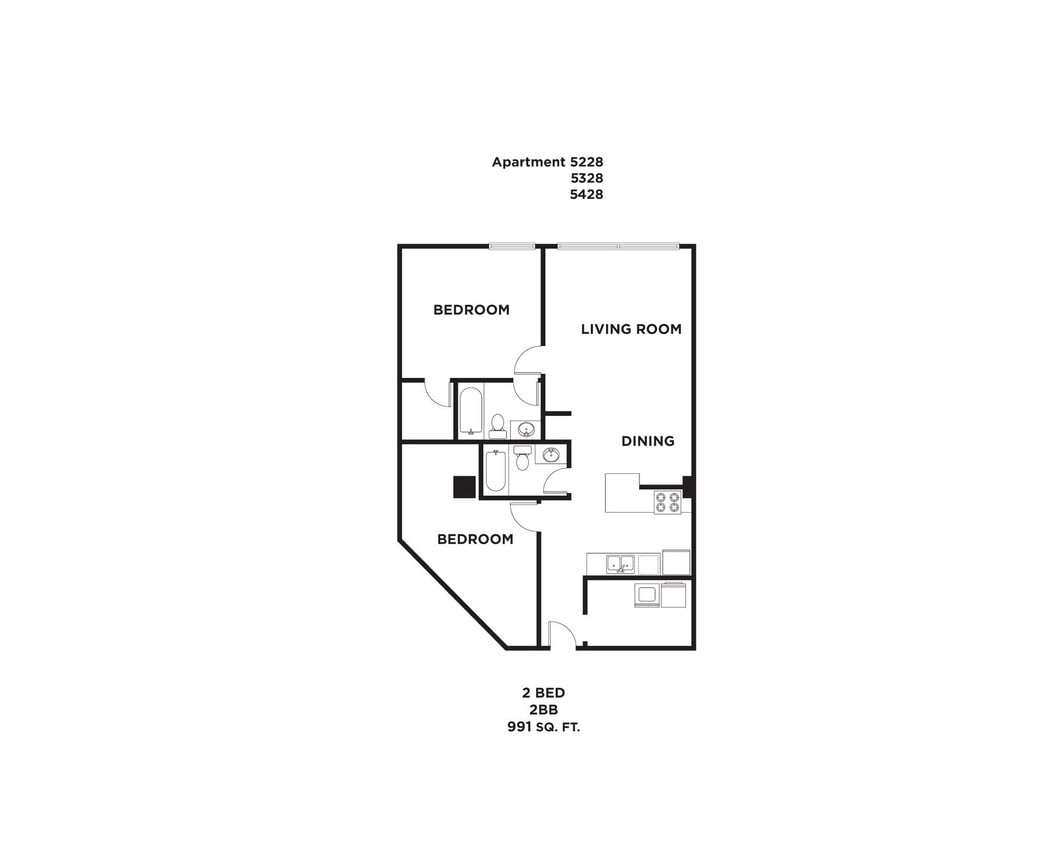 Floor Plan - 2BB