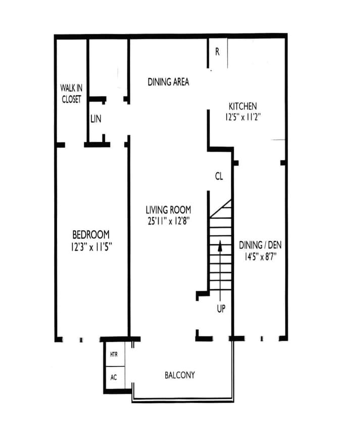 1 Bed 1 Bath - 1 Bed 1 Bath