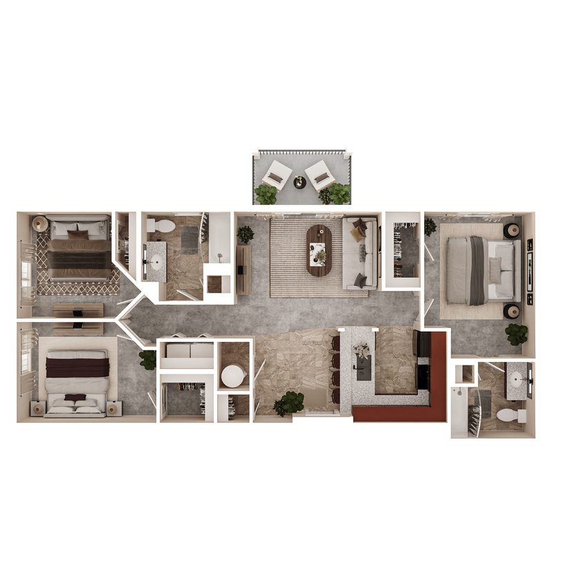 Floor Plan - Big Horn
