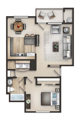 Floor Plan - The Spencer 80