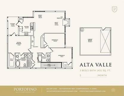 Alta Valle Floor Plan - Alta Valle