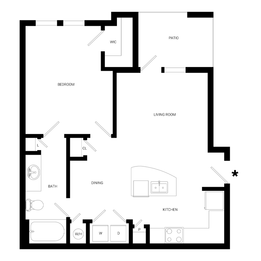Floor Plan - Roosevelt