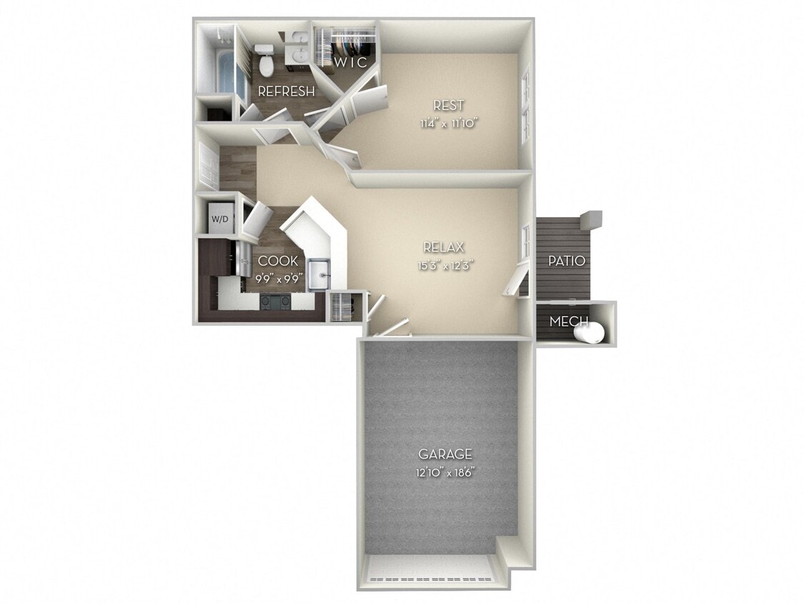 Floor Plan - The Oak