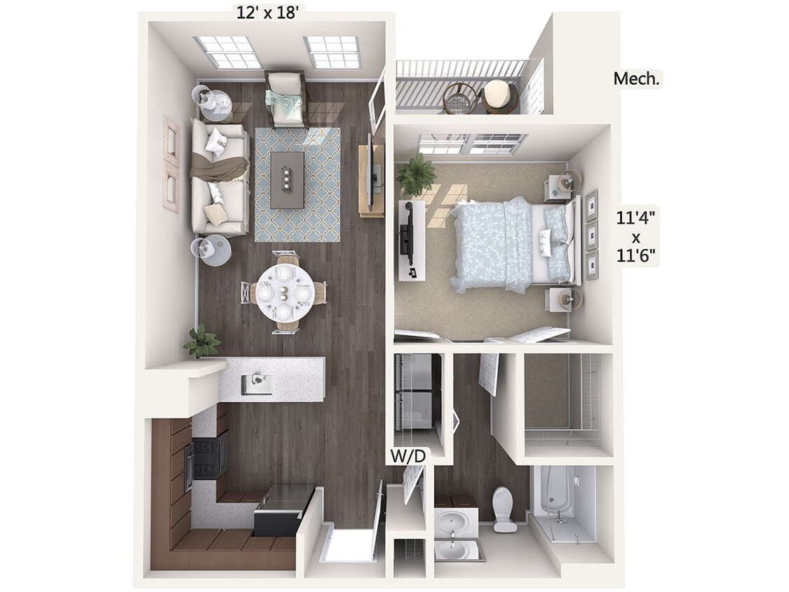 Floor Plan - A2-S-Floor1