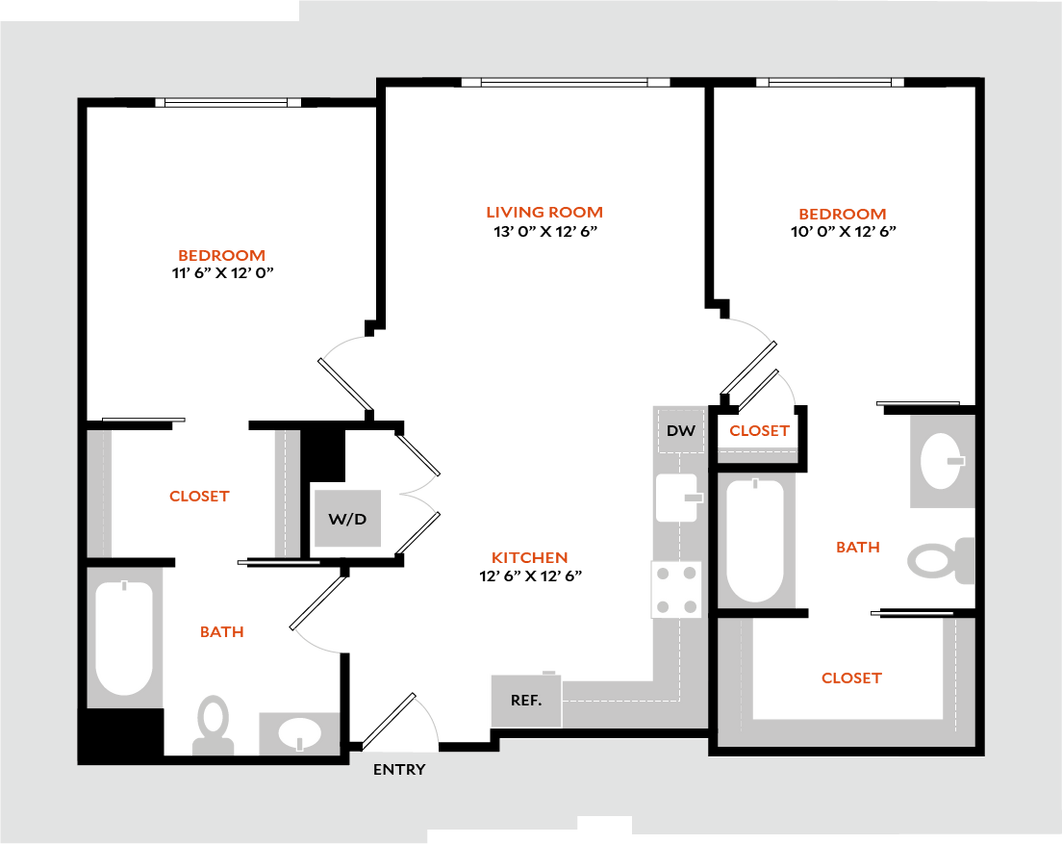Floor Plan - Plan 2C