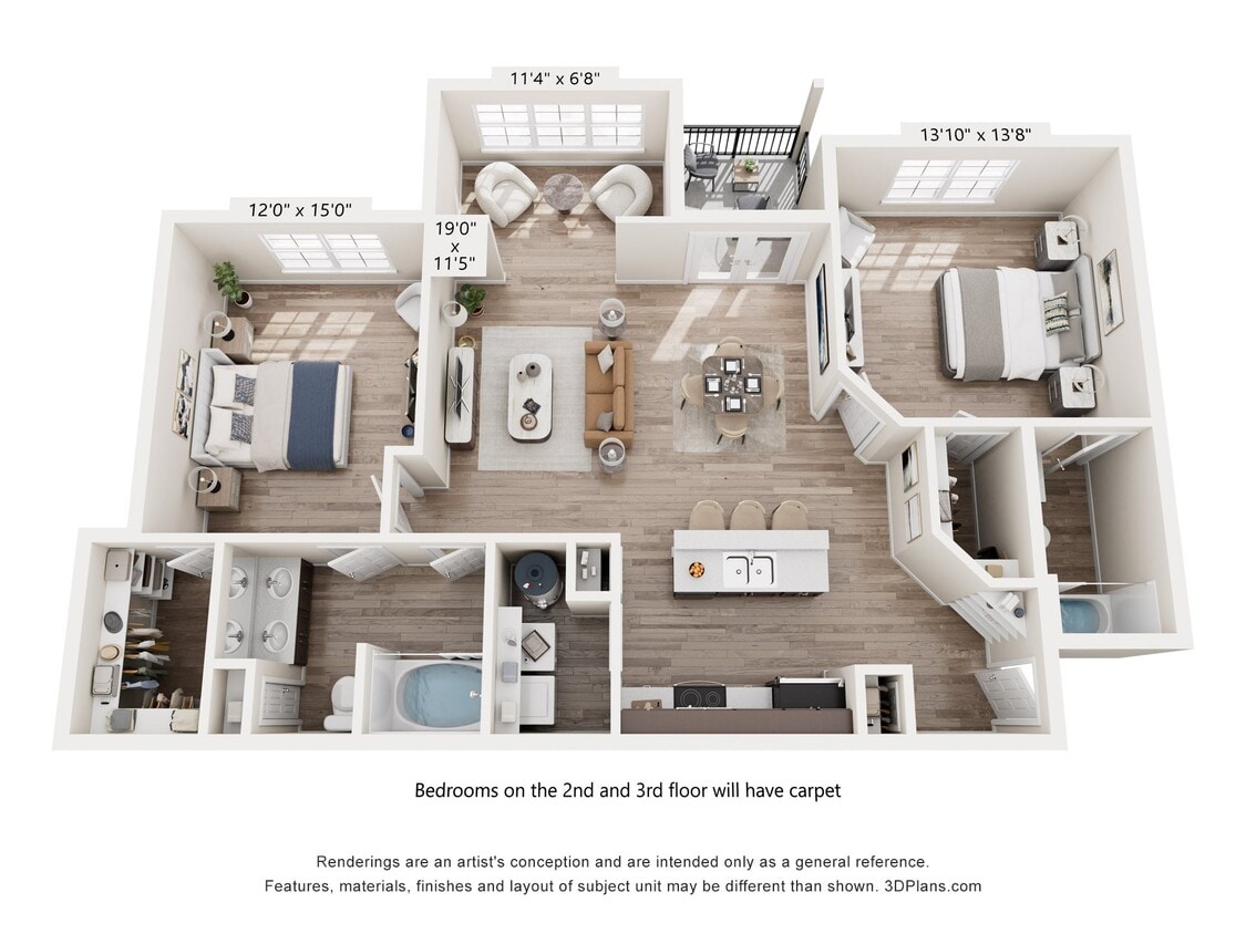 Floor Plan - The Hawthorn