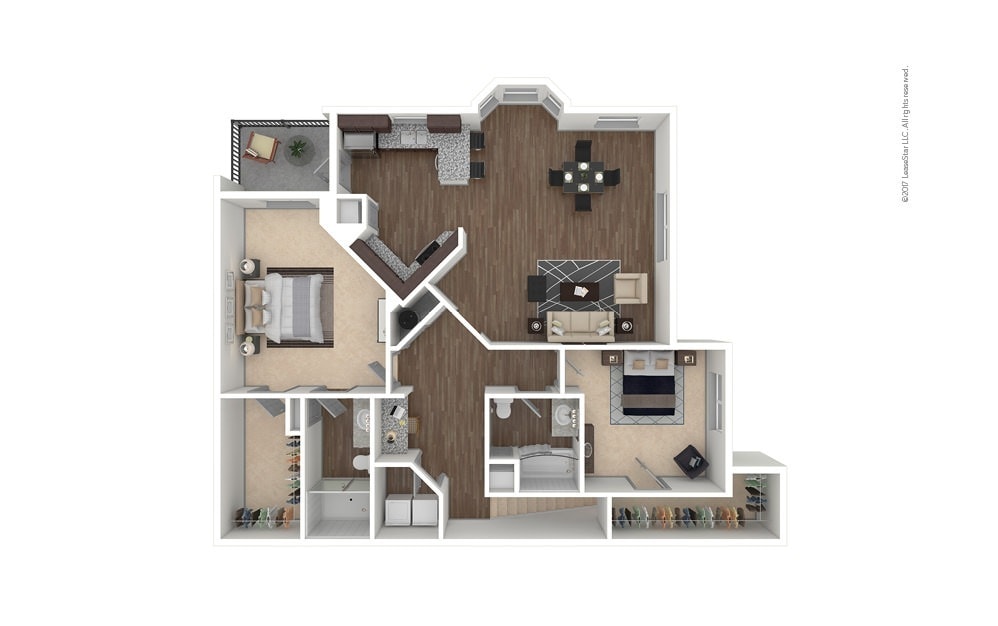 Floor Plan - B4A - Sugar Land