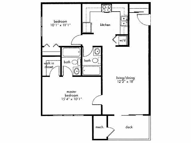 2C - Two Bedroom C