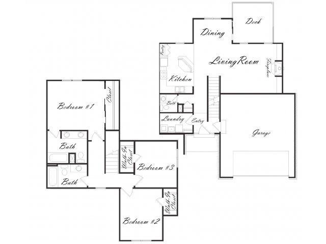 Floor Plan - Pearl (duplex)
