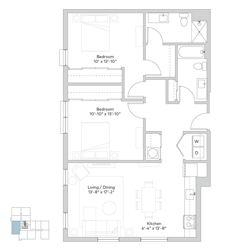 Floor Plan - ATNE_2b2b