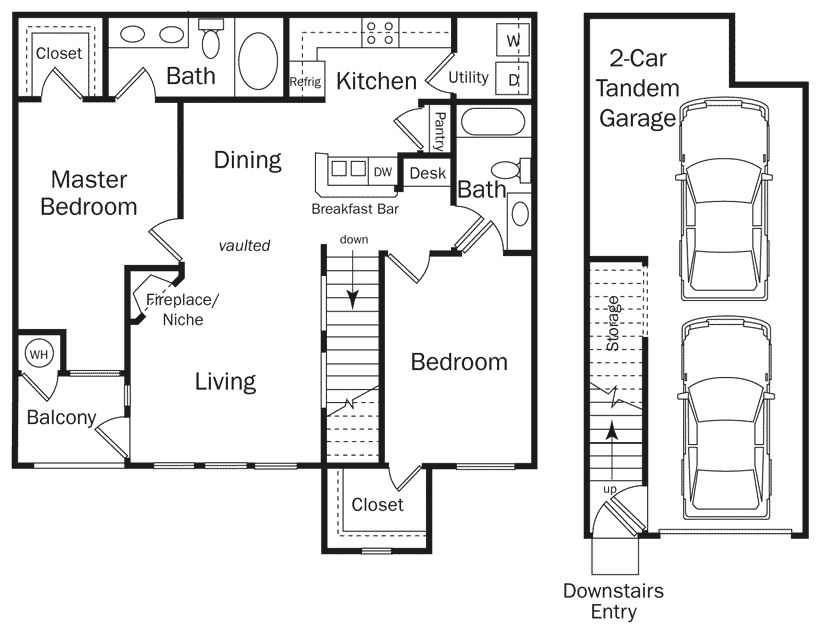 Floor Plan - 2CU2T-AVIGNON