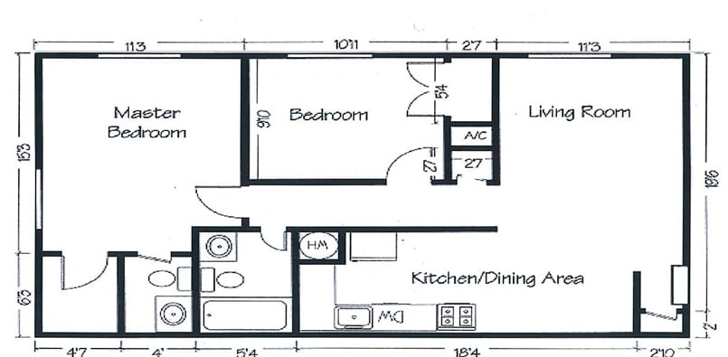 2BR/1.5BA - 2BR/1.5BA