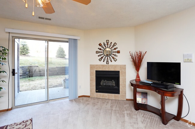 Living Room - Foxboro Apartments