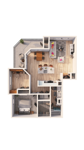 Floor Plan - A1D
