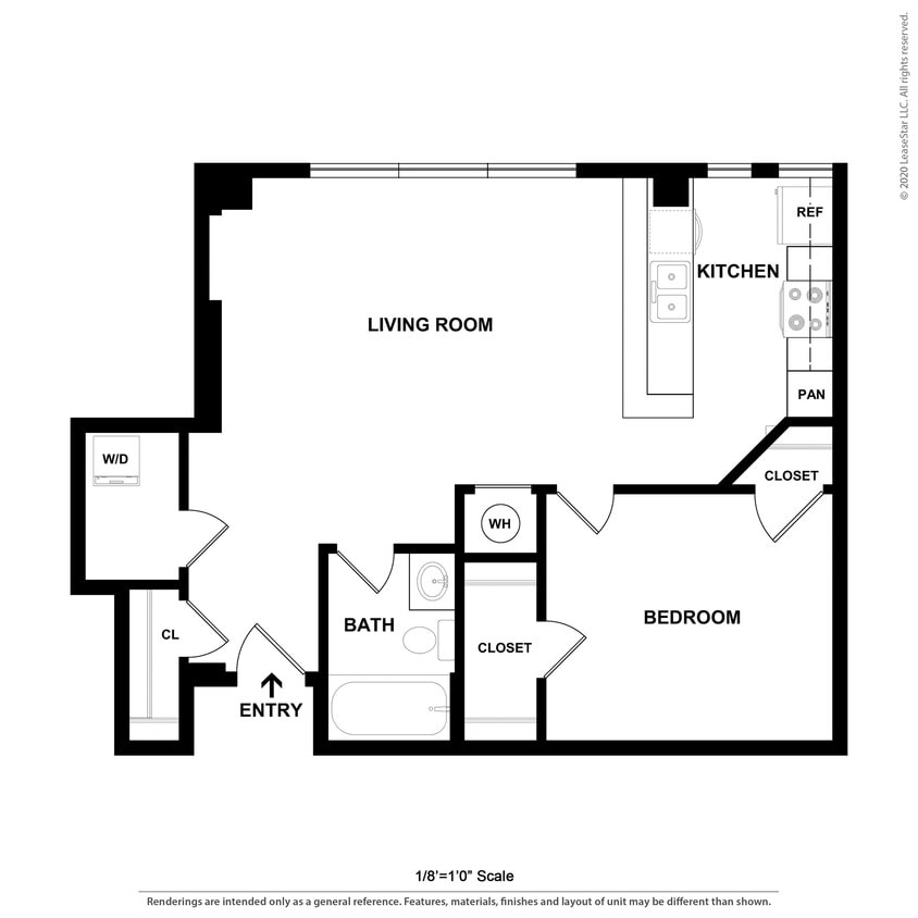 One Bedroom - Pohlig - Lg 1 Bedroom