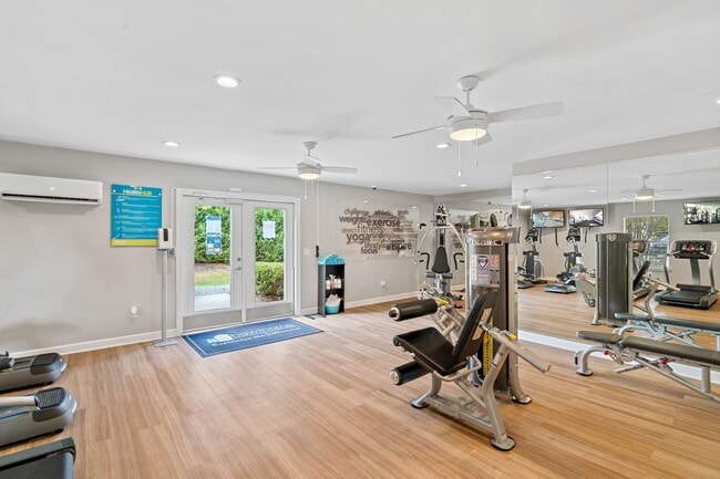 Fitness Center at Hawthorne at the Hall in Rural Hall, NC - Hawthorne at the Hall