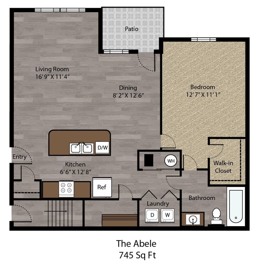 Floor Plan - The Abele