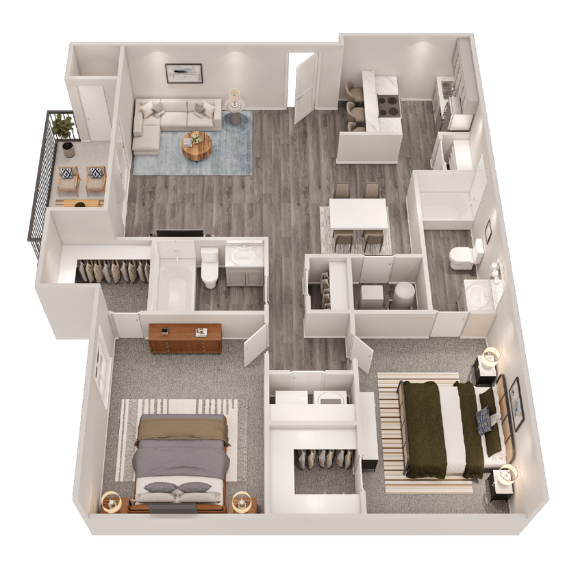 Floor Plan - Devin - Renovated