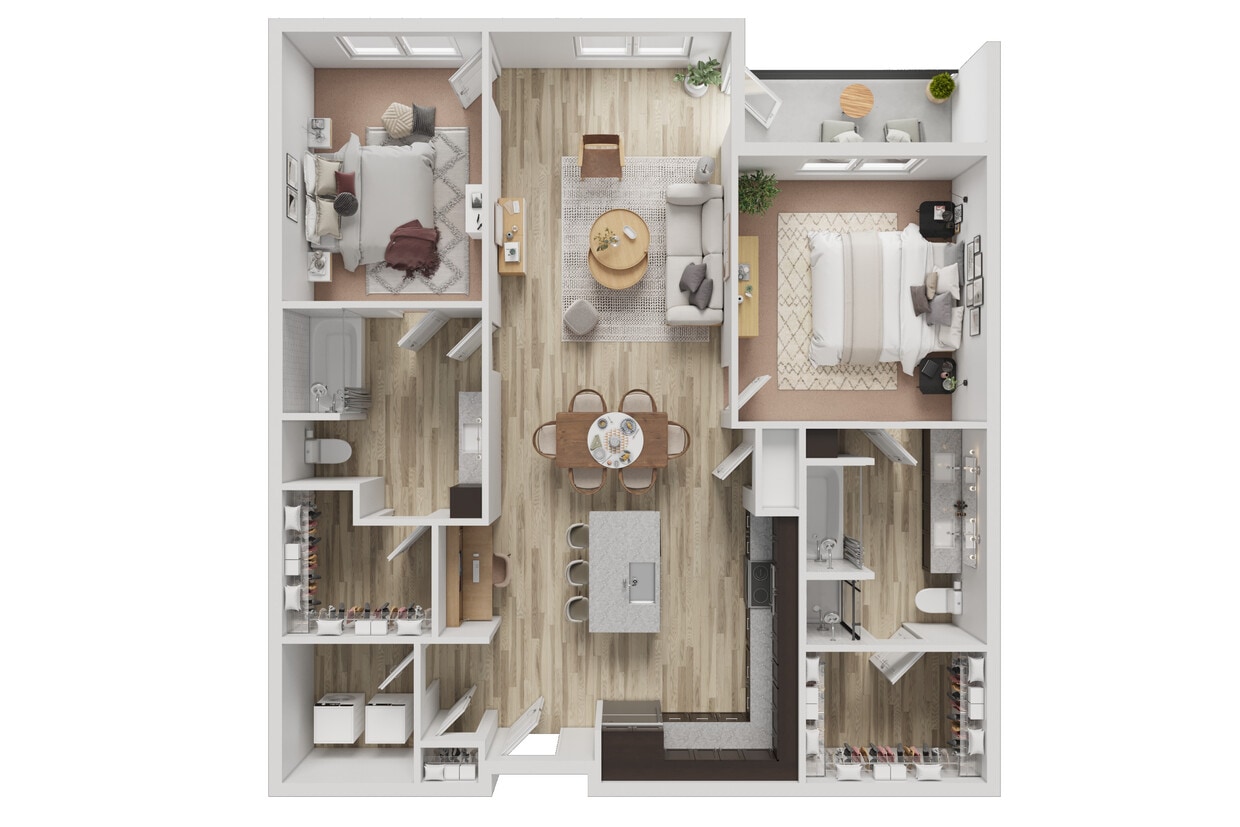 Floor Plan - Baker Two