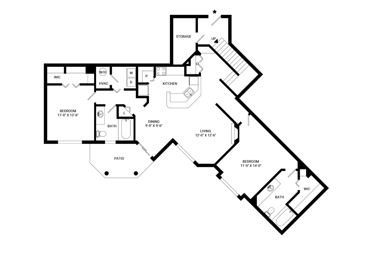 Floor Plan - Kit Carson