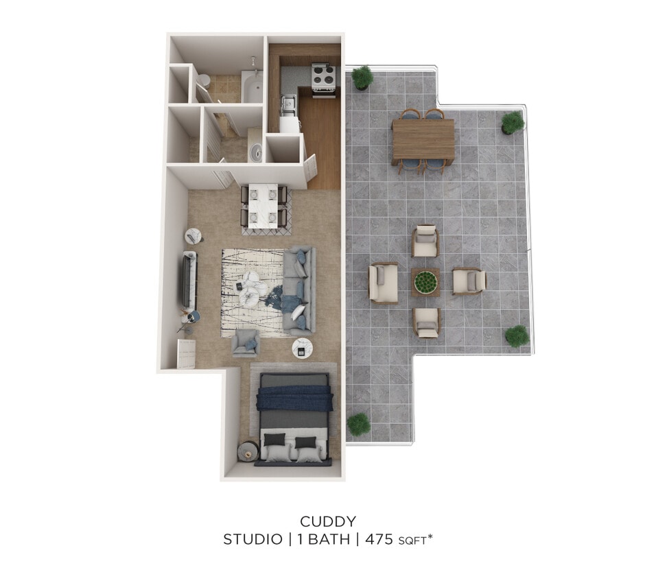 Floor Plan - Studio