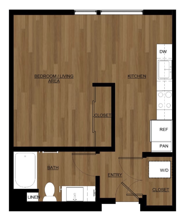 Floor Plan - Studio