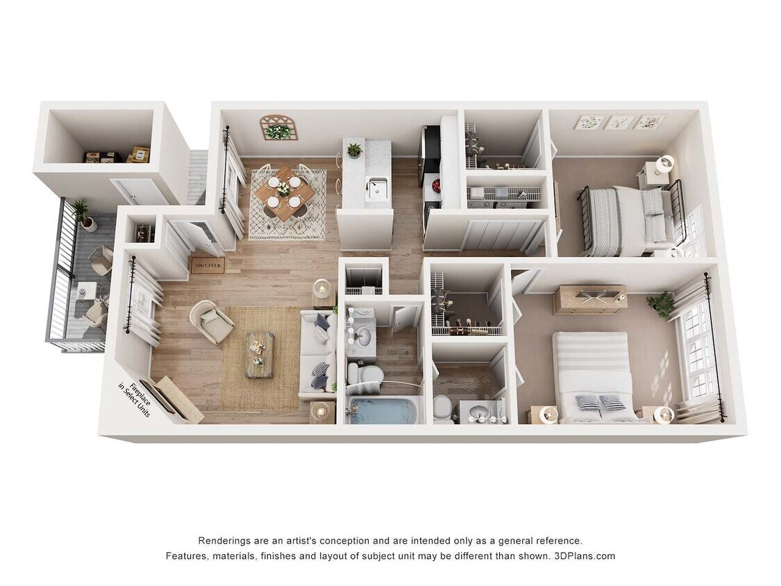 Floor Plan - Partially Renovated Modena