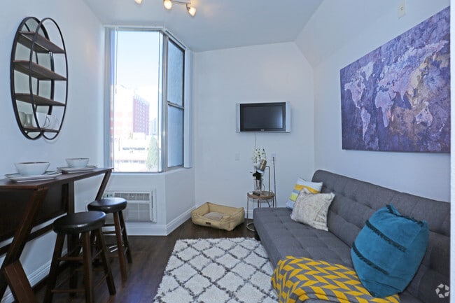 Studio-165SF Living Area - The 211 Apartments