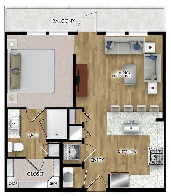 Floor Plan - Minimalist D | S4a