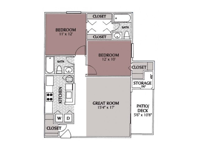 Delta Floor Plan - The Harbor