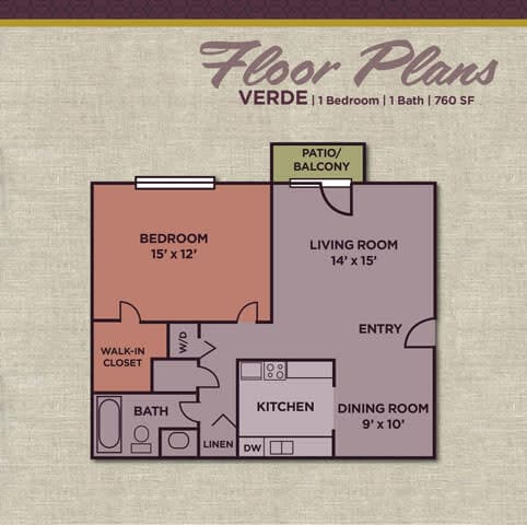 Floor Plan - Verde (1.10 A)