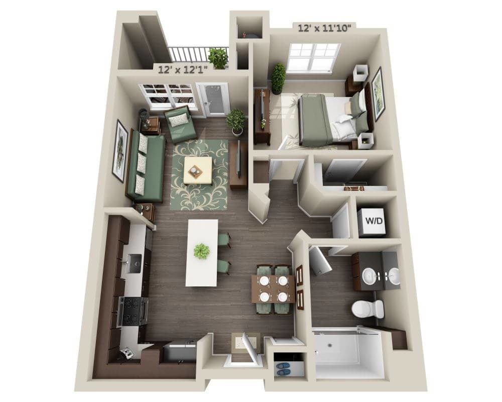 Floor Plan - A1C