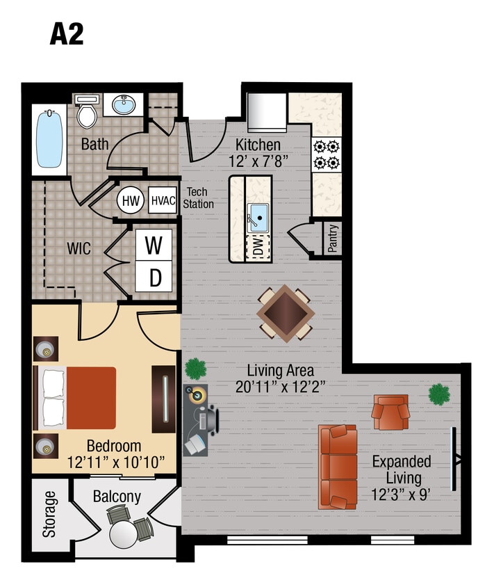 Floor Plan - A2