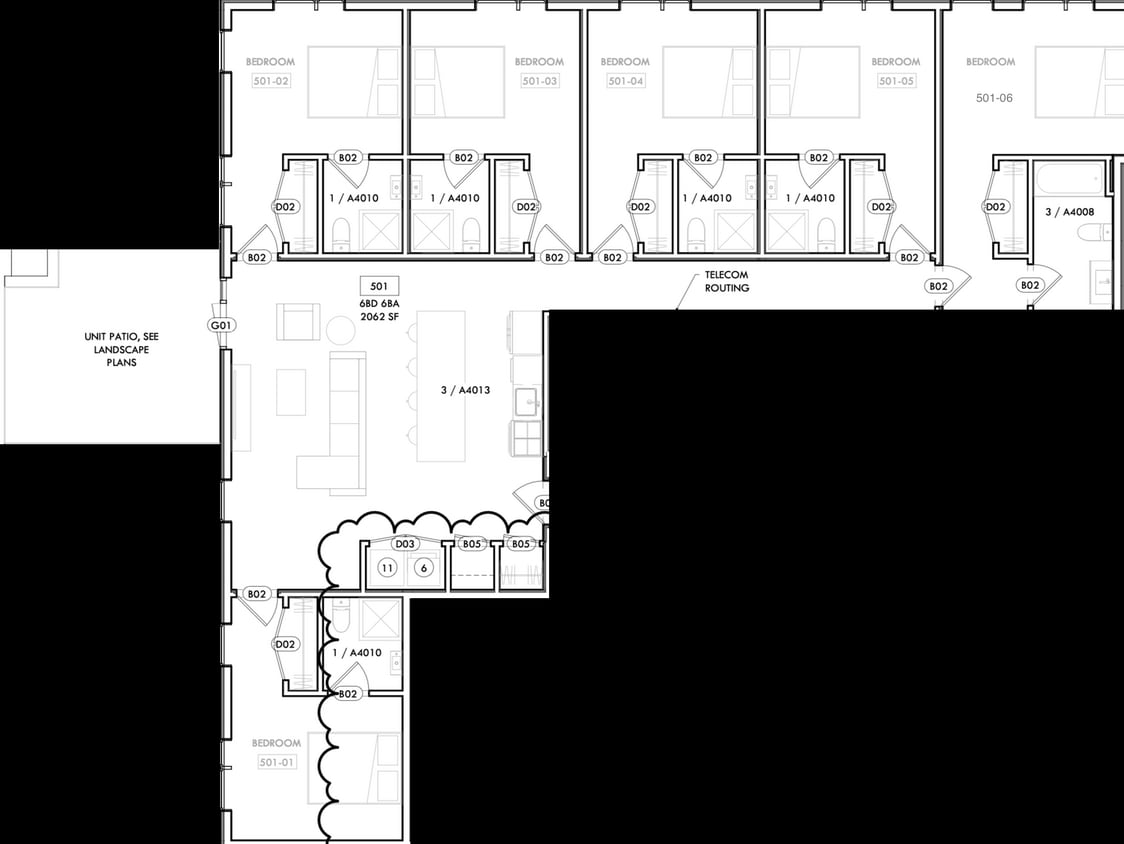 Floor Plan - TAKOMA DC | Furnished | Utilities Included | Pr...