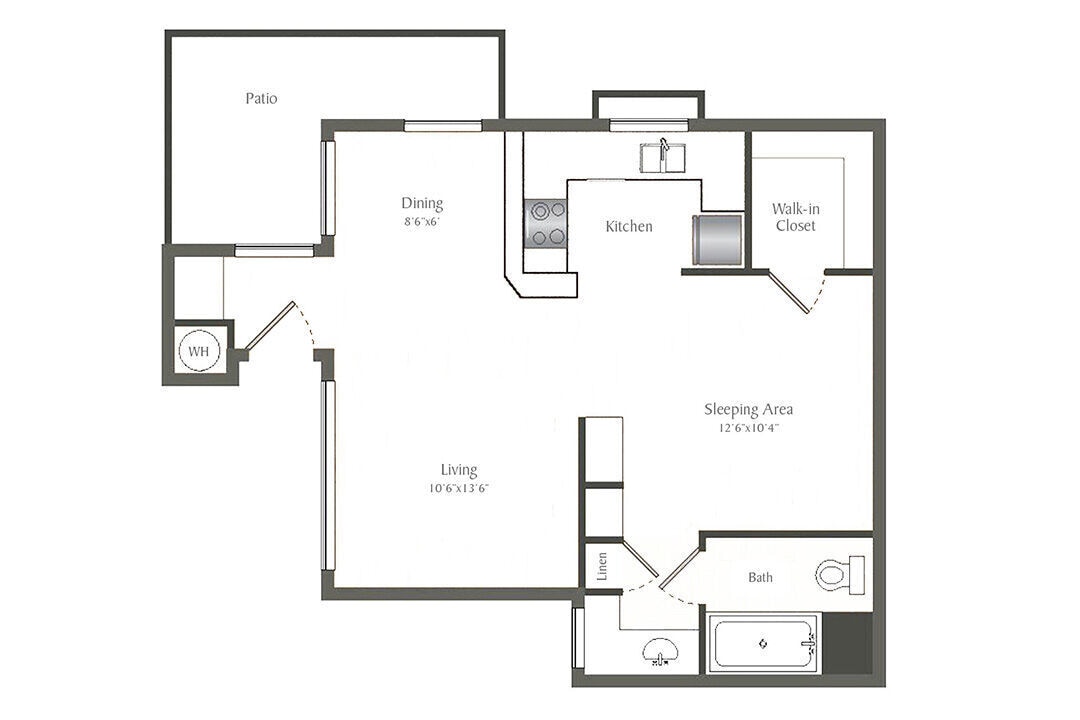 Floor Plan - Studio