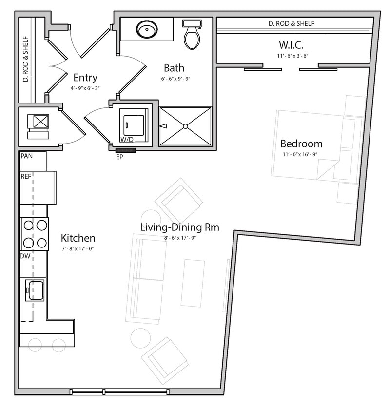 Floor Plan - Harbor (A3)