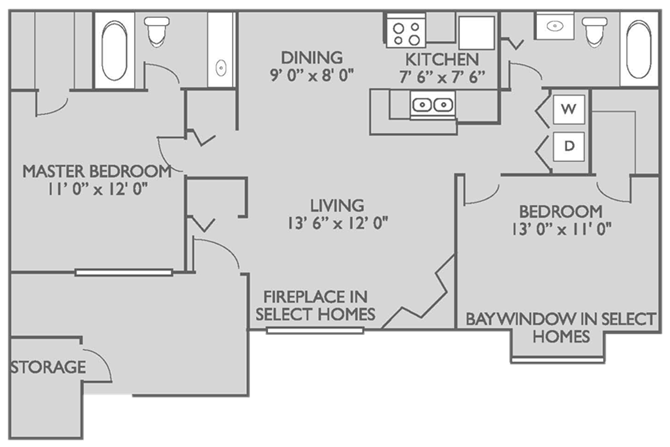 Floor Plan - Renovated Rimini 