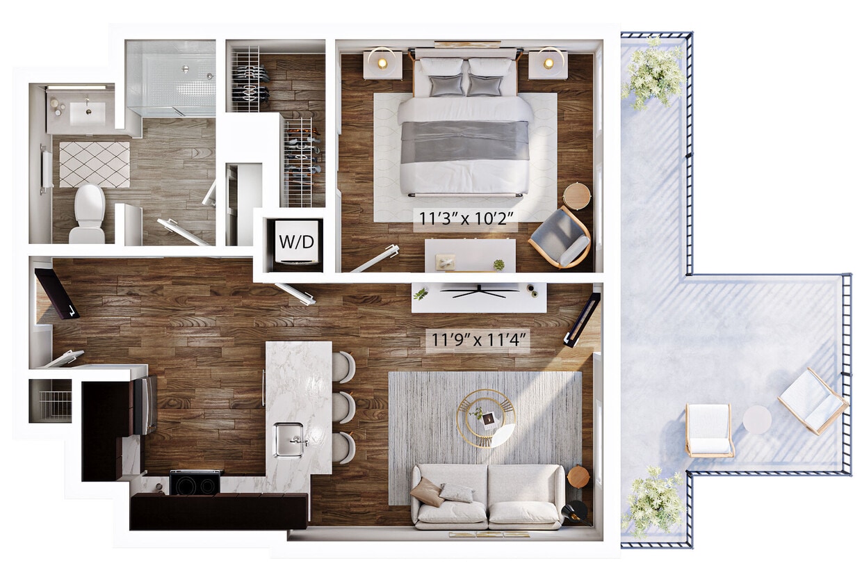Floor Plan - 1G