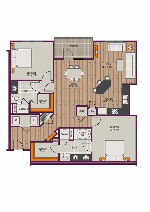 Floor Plan - 2MC