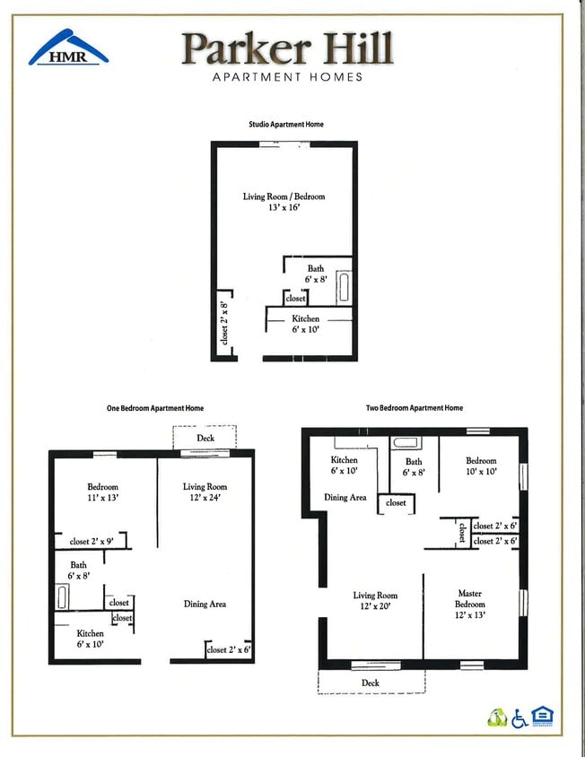 Floor Plan - 2 Bedroom Unit