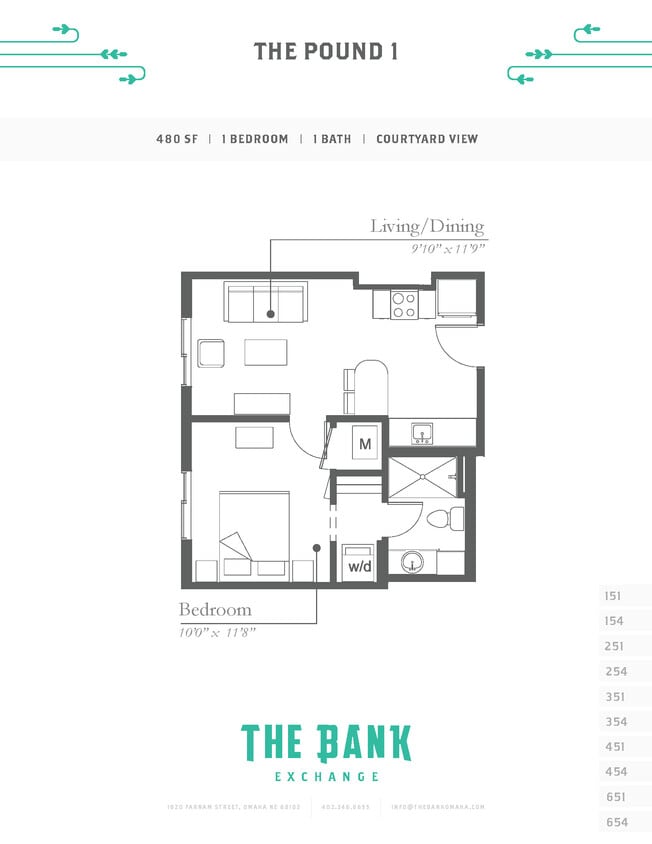 Floor Plan - The Pound