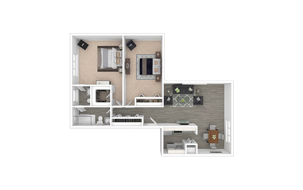 Floor Plan - Quincy - Renovated