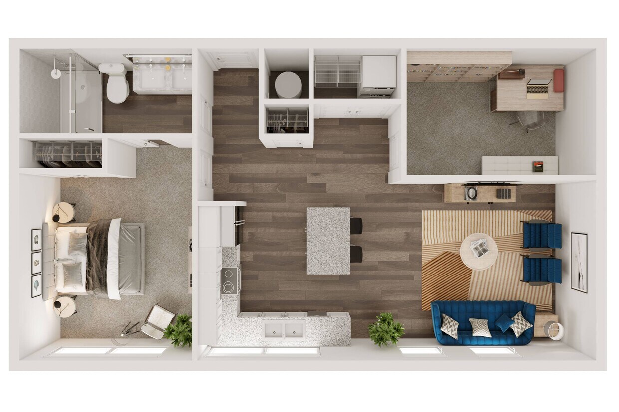 Floor Plan - A4 - SECOND AVE