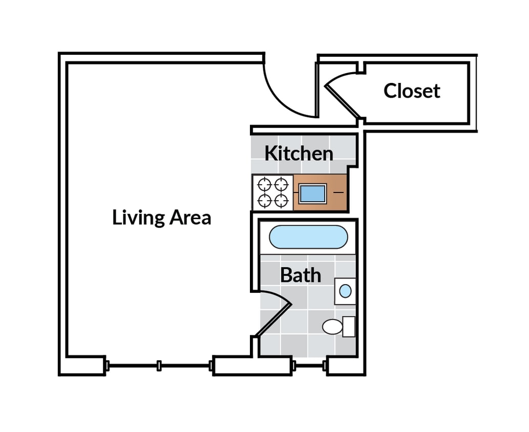 Floor Plan - Studio 05 Tier