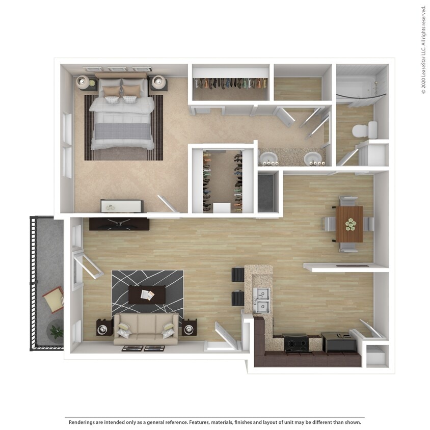 Floor Plan - 1B
